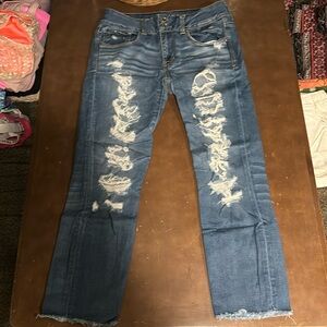 American Eagle Artist Crop Capri Pants- Size 6